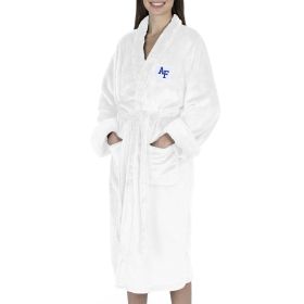 Air Force Falcons NCAA White Out Silk Touch Robe Small/Medium