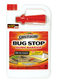 Spectracide Bug Stop Home Barrier, Ready-to-Use Indoor Plus Outdoor Insect Control, 1 Gal.