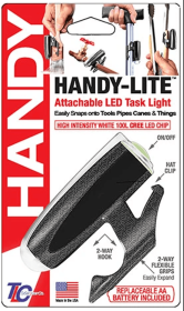 Handy-Lite Multi-Use Flashlight Assortment (Pack Of-Style: 6-Cane-Lite, Color: Black)