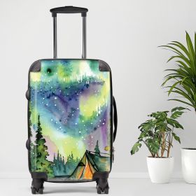 Camping2 Luggage, 20/24/28 Inch Luggage, Carry-On, Custom Luggage, Luggage Set, Suitcase, Travel, Vacation, Cabin Suitcase, Custom Suitcase (size: 28"" Large)
