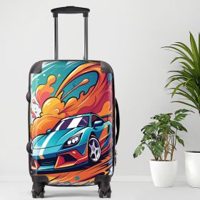 Car6 Luggage, 20/24/28 Inch Luggage, Carry-On, Custom Luggage, Luggage Set, Suitcase, Travel, Vacation, Cabin Suitcase, Custom Suitcase (size: 20"" Carry-On)